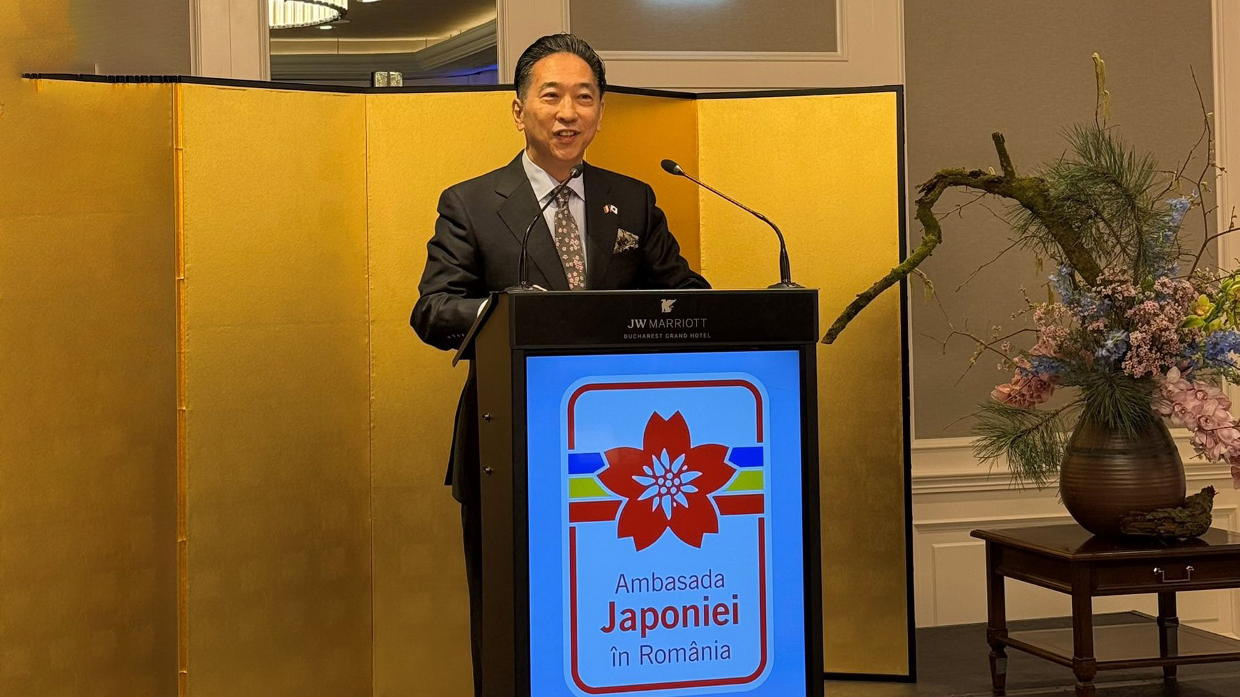 Recepția organizată de Embassy of Japan in Romania pentru celebrarea Zilei de Naștere a Majestății Sale Împăratul Japoniei